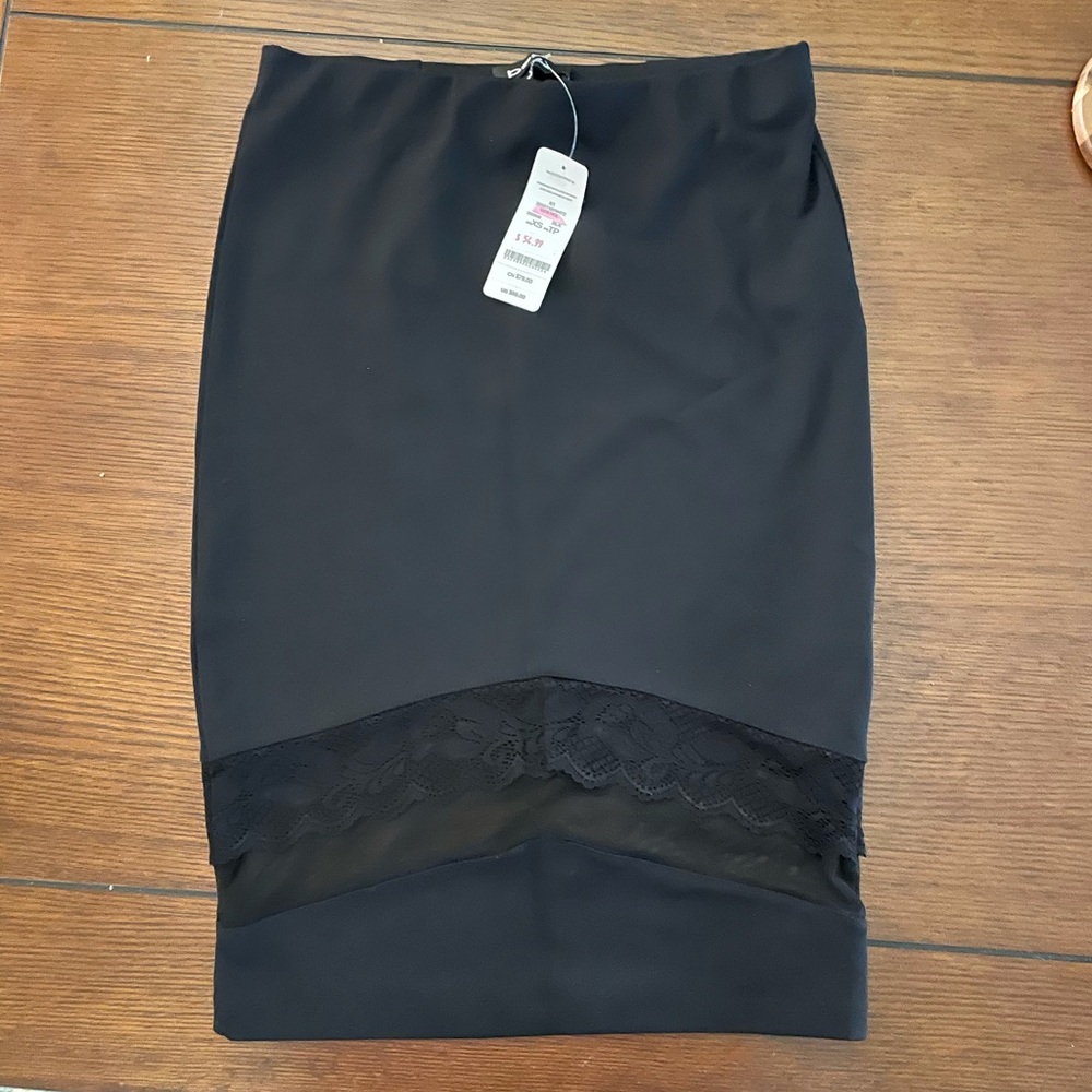 NWT Bebe Bodycon Midi Skirt
